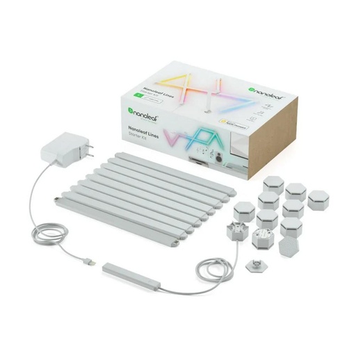 [GAD-6111] NANOLEAF LINES STARTER KIT [9 LIGHT LINES] : NL59-K-0002LW-9PK-EU