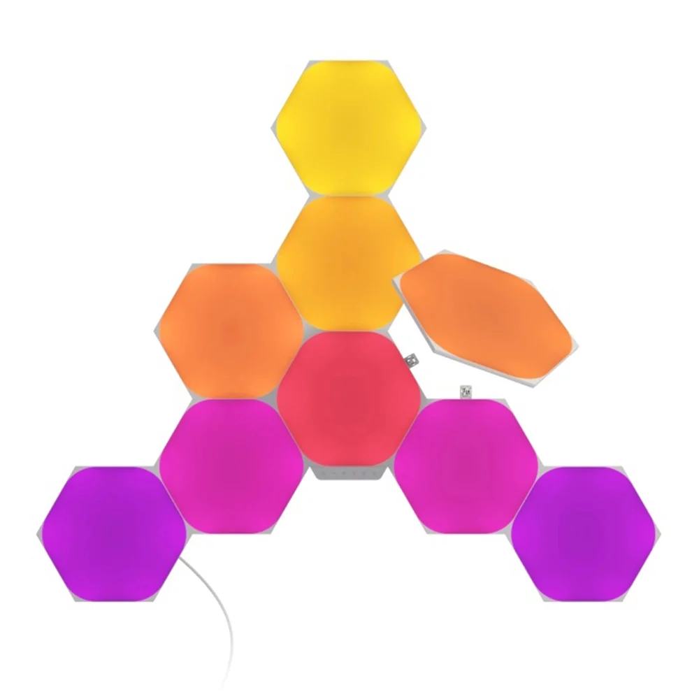[GAD-6118] NANOLEAF SHAPES HEXAGONS STARTER KIT [15 LIGHT PANELS] : NL42-6002HX-15PK