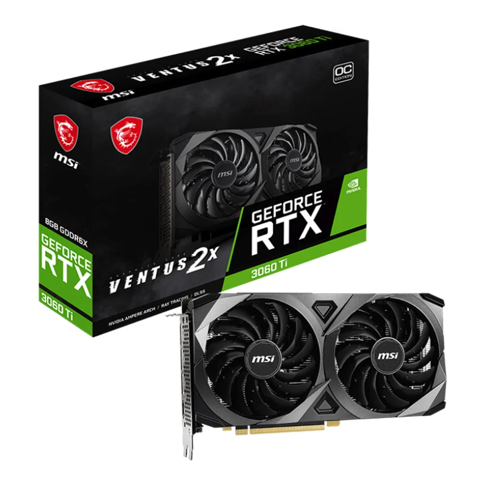 [GAD-6533] VGA MSI RTX 3060 TI VENTUS 2X 8GD6X OC