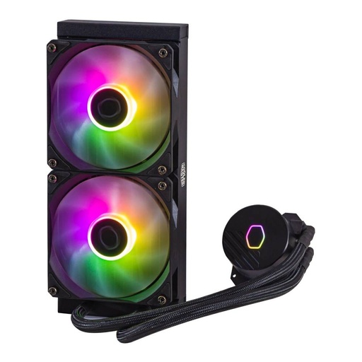 [GAD-7757] MasterLiquid 240L Core ARGB Black(No controller ARGB ในกล่องไม่มีกล่องควบคุมไฟ ARGB)