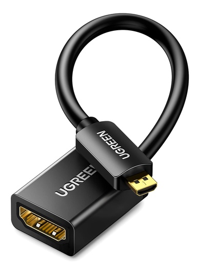 [GAD-3587] Mini HDMI Adapter Mini HDMI to HDMI Female Adapter Support 4K 8 Inch