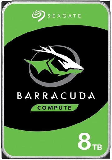 [GAD-3690] SEAGATE BARRACUDA 3.5" COMPUTE HDD 8TB 7200RPM 256MB SATA6GB