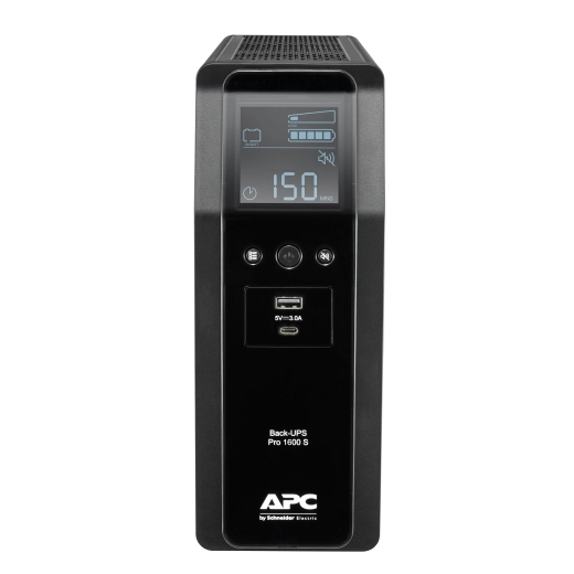 [GAD-3719] APC Back UPS Pro BR 1600VA, Sinewave,8 Outlets, AVR, LCD interfa