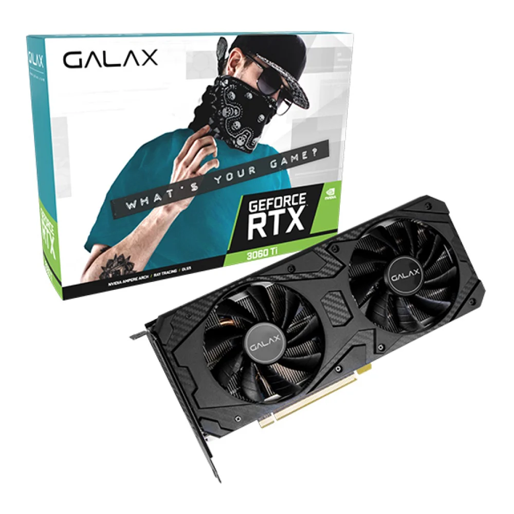 [GAD-3999] VGA GALAX RTX 3060 TI 1-CLICK OC LHR PCI-E 8GB GDDR6 256BIT