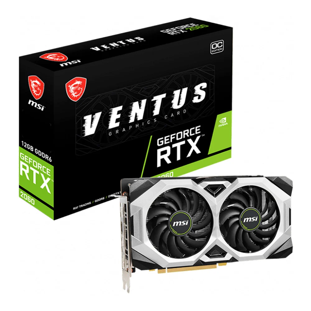 [GAD-4016] VGA MSI RTX 2060 VENTUS 12G OC