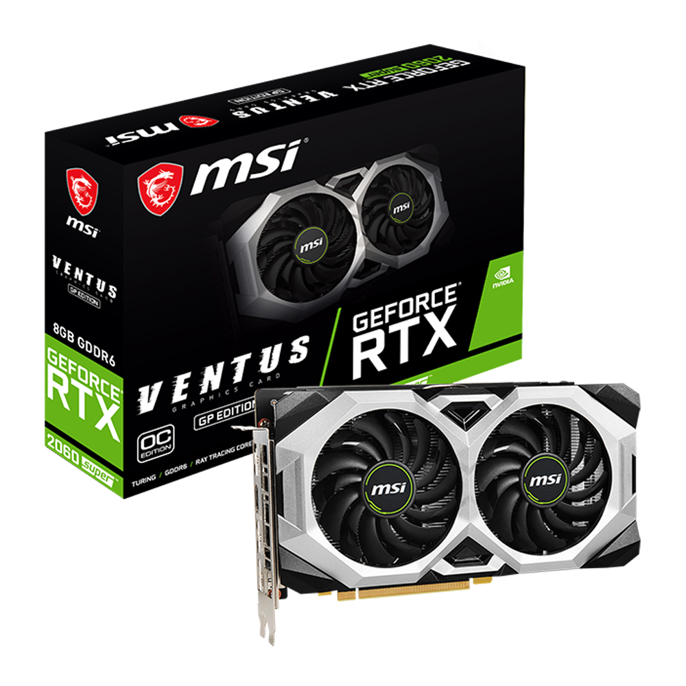[GAD-4023] VGA MSI RTX 2060 SUPER VENTUS GP OC 8GB