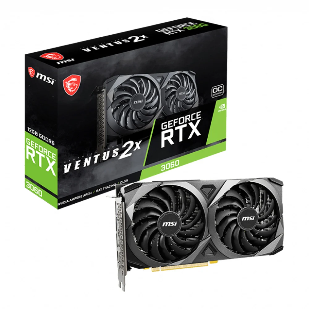 [GAD-4053] VGA MSI RTX 3060 VENTUS 2X 12G OC LHR